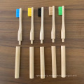 FDA&Ce OEM Natural Bamboo Toothbrush with Charcoal Fibre Bristles